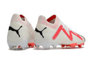 Chuteira Campo Puma Future Ultimate FG Branca e Rosa "Breakthrought Pack" - Futx Brasil