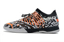 Chuteira Futsal Puma Future Z 1.3 IC Preto, Branco e Laranja "Teaser" - Futx Brasil