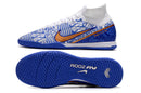 Chuteira Futsal Nike Air Zoom Mercurial Superfly 9 Elite IC Azul "CR7" - Futx Brasil