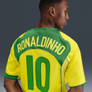 Camisa Brasil Nike Reedição Total 90 Ronaldinho Masculina - Futx Brasil