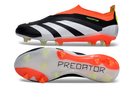 Chuteira Campo Adidas Predator LL Elite FG Preta, Laranja e Branco "Solar Energy" - Futx Brasil