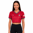 Cropped Portugal Home 2026 - Vermelha My Store