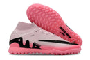 Chuteira Society Nike Air Zoom Mercurial Superfly 9 Elite TF Rosa e Preto "Mad Brilliance Pack" - Futx Brasil