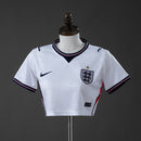 Cropped Inglaterra Home 2026 - Branca My Store