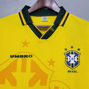 Camisa Brasil Home 1994 Retrô - Amarela - Futx Brasil