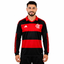 Camisa Flamengo Titular Manga Longa 26/27 - Vermelho e Preto My Store