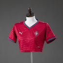 Cropped Portugal Home 2026 - Vermelha My Store