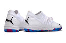 Chuteira Futsal Puma Future Z 1.3 IC Branca e Azul - Futx Brasil