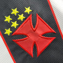 Camisa Vasco Away 2000 Retrô - Branca e Preta - Futx Brasil