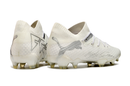 Chuteira Campo Puma Future 7 FG Branca e Prata "Eclipse Pack" - Futx Brasil