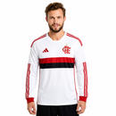 Camisa Flamengo Away Manga Longa 26/27 - Branca My Store