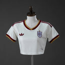 Cropped Espanha Away 2026 - Branca My Store