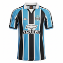 Camisa Grêmio Home 2000 Retrô - Azul e Preta - Futx Brasil