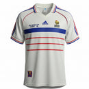 Camisa França Away 1998 Retrô - Branca My Store