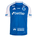 Camisa Cruzeiro Home 25/26 - Azul C/ Patrocínio - Futx Brasil
