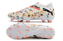 Chuteira Campo Puma Future 7 FG Branca "Creativity Pack" - Futx Brasil