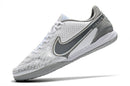 Chuteira Futsal Nike Tiempo Legend 9 Elite Branca e Cinza "Focus" - Futx Brasil