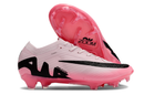 Chuteira Campo Nike Air Zoom Mercurial Vapor 15 Elite FG Rosa e Preto "Mad Brilliance Pack" - Futx Brasil