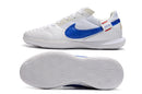 Chuteira Futsal Nike StreetGato IC Branca e Azul - Futx Brasil