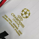 Camisa Milan Away 06/07 Retrô Manga Longa - Branca - Futx Brasil
