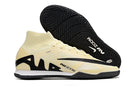 Chuteira Futsal Nike Air Zoom Mercurial Superfly 9 Elite IC Bege e Preta "Mad Ready Pack" - Futx Brasil