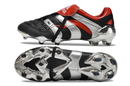 Chuteira Campo Adidas Predator Precision FG Preta e Vermelha "25th Anniversary Edition" - Futx Brasil