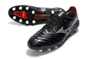 Chuteira Campo Mizuno Morelia Neo 3 FG Preta e Vermelha - Futx Brasil