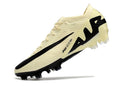 Chuteira Campo Nike Air Zoom Mercurial Vapor 15 Elite FG Bege e Preta "Mad Ready Pack" - Futx Brasil