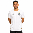 Camisa Santos 26/27 Home Versão Jogador - Preta e Branca My Store