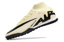 Chuteira Society Nike Air Zoom Mercurial Superfly 9 Elite TF Bege e Preta "Mad Ready Pack" - Futx Brasil