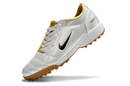 Chuteira Society Nike Total 90 TF Branca e Dourada - Futx Brasil