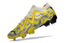Chuteira Campo Puma Future Ultimate FG Amarela e Cinza "Voltage Pack" - Futx Brasil