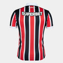 Camisa São Paulo 26/27 Away Versão Jogador - Preta e Vermelha My Store