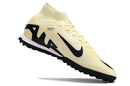 Chuteira Society Nike Air Zoom Mercurial Superfly 9 Elite TF Bege e Preta "Mad Ready Pack" - Futx Brasil