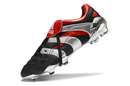 Chuteira Campo Adidas Predator Precision FG Preta e Vermelha "25th Anniversary Edition" - Futx Brasil