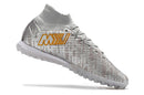 Chuteira Society Nike Mercurial Superfly 9 Elite TF Prata "Anniversary 25 Years Pack" - Futx Brasil