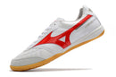 Chuteira Futsal Mizuno Morelia Sala IC Branca e Vermelha My Store