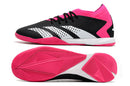 Chuteira Futsal Adidas Predator Accuracy.1 IC Rosa e Preta "Own You Football Pack" My Store