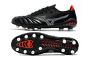 Chuteira Campo Mizuno Morelia Neo 3 FG Preta e Vermelha - Futx Brasil