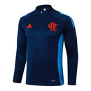 Conjunto Agasalho Comissão Flamengo 25/26 - Azul Escuro - Futx Brasil