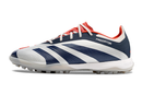 Chuteira Society Adidas Predator Elite TF Prata e Azul "Roteiro Pack" - Futx Brasil