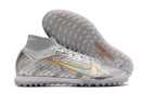 Chuteira Society Nike Mercurial Superfly 9 Elite TF Prata "Anniversary 25 Years Pack" - Futx Brasil