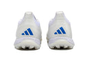Chuteira Society Adidas Predator Elite TF Branca e Azul "Kvara" - Futx Brasil
