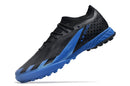 Chuteira Society Adidas X Crazyfast.1 TF Preta e Azul "Bugatti" - Futx Brasil