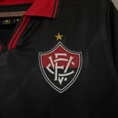 Camisa Vitória Reserva 25/26 - Preta e vermelho Puma