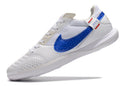 Chuteira Futsal Nike StreetGato IC Branca e Azul - Futx Brasil