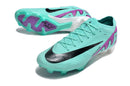 Chuteira Campo Nike Air Zoom Mercurial Vapor 15 Elite FG Verde e Roxa "Peak Ready Pack" - Futx Brasil