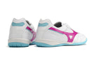 Chuteira Futsal Mizuno Morelia Sala IC Branca, Rosa e Azul My Store