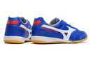 Chuteira Futsal Mizuno Morelia Sala IC Azul e Branca - Futx Brasil
