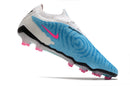 Chuteira Campo Nike Phantom GX Elite FG Azul e Branca "Blast Pack" - Futx Brasil